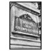 Poster Avenue Des Champs Elysees - black and white sign with inscriptions in Paris 132277 additionalThumb 18