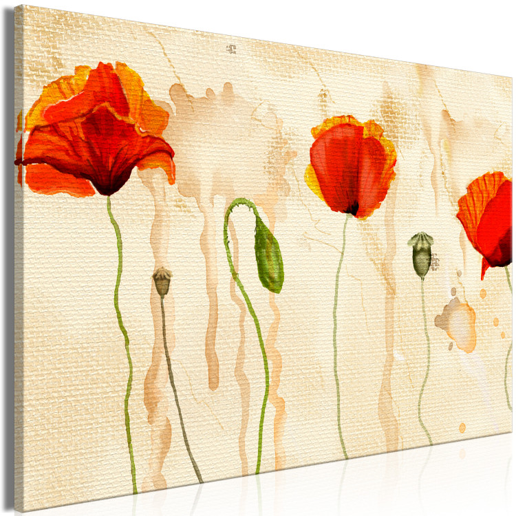 Large canvas print Tears of Poppies [Large Format] 132377 additionalImage 3