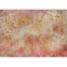 Photo Wallpaper Pink abstract - watercolour on concrete background with gold details 135377 additionalThumb 1