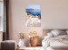 Canvas Sunny Santorini landscape - landscape with sea and Greek architecture 136077 additionalThumb 3