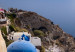 Canvas Sunny Santorini landscape - landscape with sea and Greek architecture 136077 additionalThumb 5