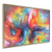 Poster Horizontal Galaxies - a colorful abstract with spilled paint texture 137177 additionalThumb 23
