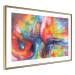 Poster Horizontal Galaxies - a colorful abstract with spilled paint texture 137177 additionalThumb 14