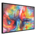 Poster Horizontal Galaxies - a colorful abstract with spilled paint texture 137177 additionalThumb 24