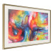 Poster Horizontal Galaxies - a colorful abstract with spilled paint texture 137177 additionalThumb 18