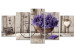 Canvas Secret Lavender Bouquet (5 Parts) Wide 150277