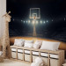Photo Wallpaper Throwing to the Basket - Basketball Court in the Spotlight 150677 additionalThumb 2