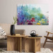 Canvas Colorful Flowers - A Painting Composition With a Forest Generated by AI 151077 additionalThumb 11