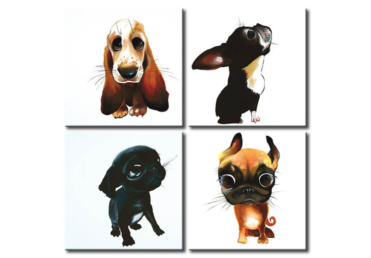 Canvas Art Print Puppies 48877