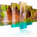 Canvas Art Print Forest waterfall 58477 additionalThumb 2