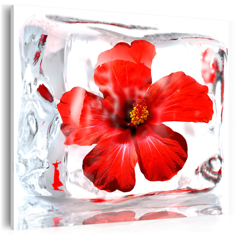 Canvas Print Frozen flower 58777 additionalImage 2
