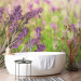 Photo Wallpaper Lavender Gardens - Bright Meadow Landscape with a Close-up of Lavender Flowers 60477 additionalThumb 8