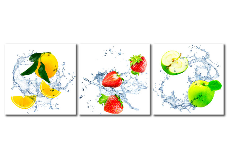 Print On Glass Dancing Fruit [Glass] 92877 additionalImage 2