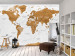 Wall Mural World Map: White Oceans 94377
