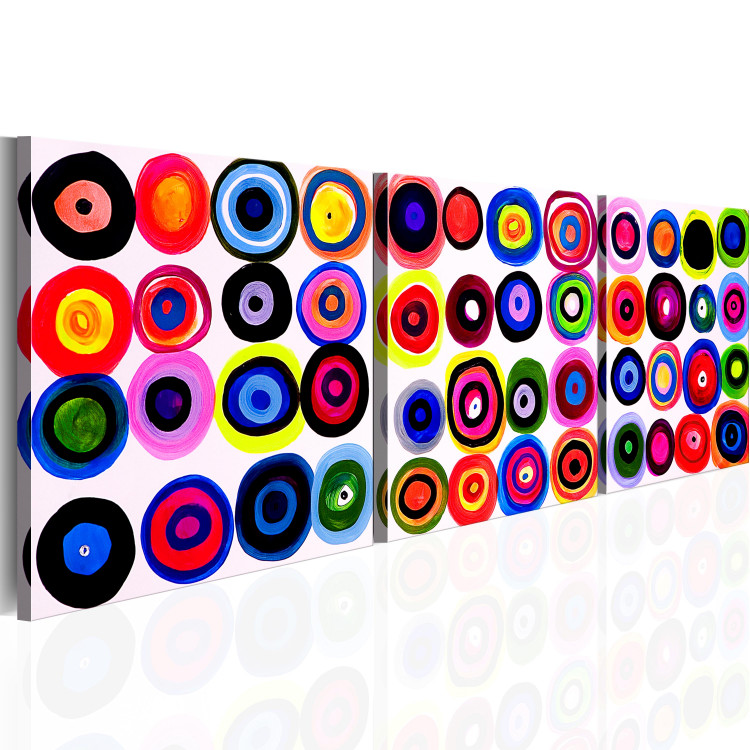 Canvas Colorful circles 97777 additionalImage 2