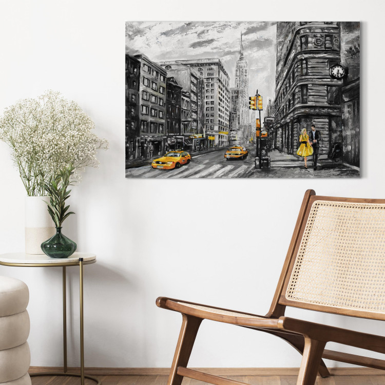 Canvas Print Walk in New York 97877 additionalImage 3