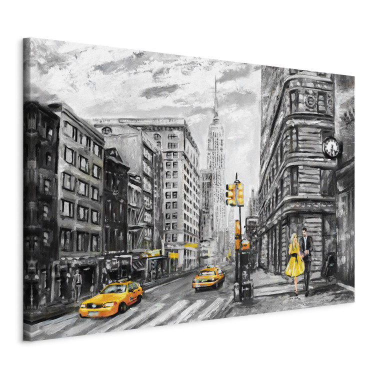 Canvas Print Walk in New York 97877 additionalImage 2