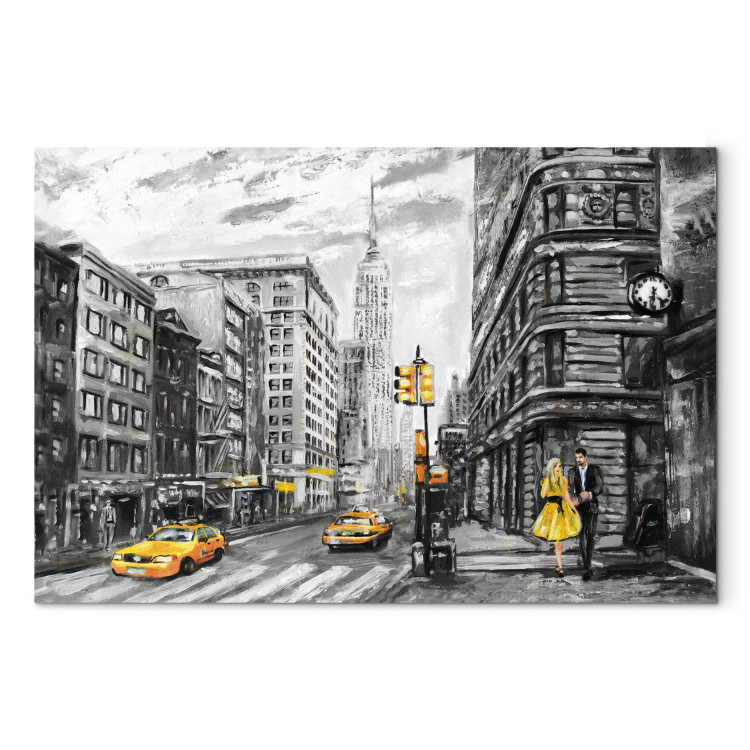 Canvas Print Walk in New York 97877 additionalImage 7