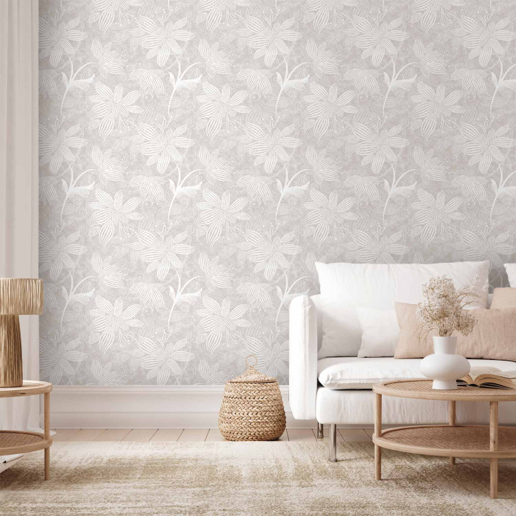 Modern Wallpaper Floral Elements 114487