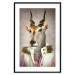 Poster Antelope Jessica - portrait of an animal with a human silhouette in a vest 117887 additionalThumb 15