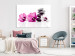 Canvas Art Print Calm Mallow (1 Part) Wide Pink 123387 additionalThumb 3