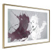 Wall Poster Opposites - abstract black and white depiction of love between a woman and a man 123487 additionalThumb 6