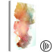 Canvas Art Print Colorful Wind (1-part) vertical - watercolor in the style of spilled paint 127587 additionalThumb 6