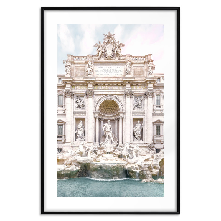 Poster Trevi Fountain - bright composition with Roman architecture and sculptures 129487 additionalImage 21