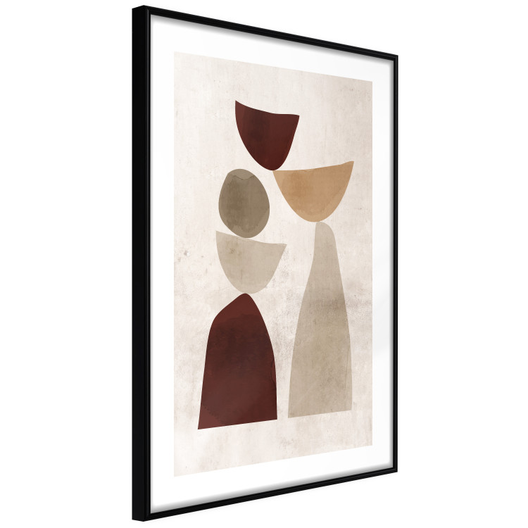 Wall Poster Shapes Balance - abstract geometric figures on a beige background 131787 additionalImage 8