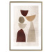 Wall Poster Shapes Balance - abstract geometric figures on a beige background 131787 additionalThumb 16