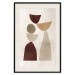 Wall Poster Shapes Balance - abstract geometric figures on a beige background 131787 additionalThumb 19