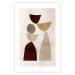 Wall Poster Shapes Balance - abstract geometric figures on a beige background 131787 additionalThumb 25
