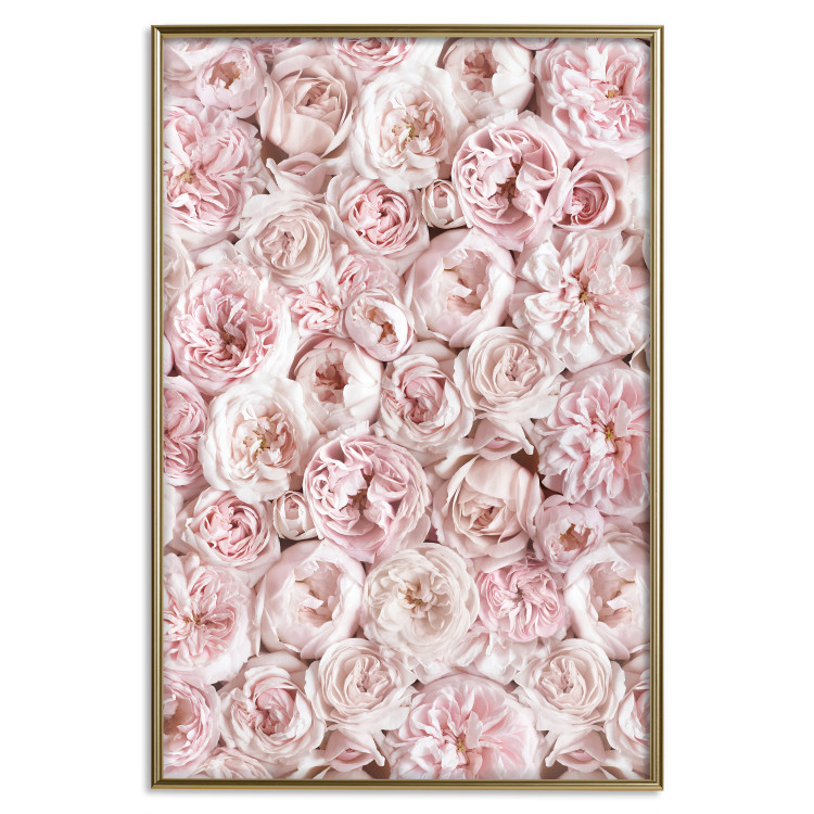 Wall Poster Garden Flowers - composition of pink flowers in a romantic motif 135587 additionalImage 17