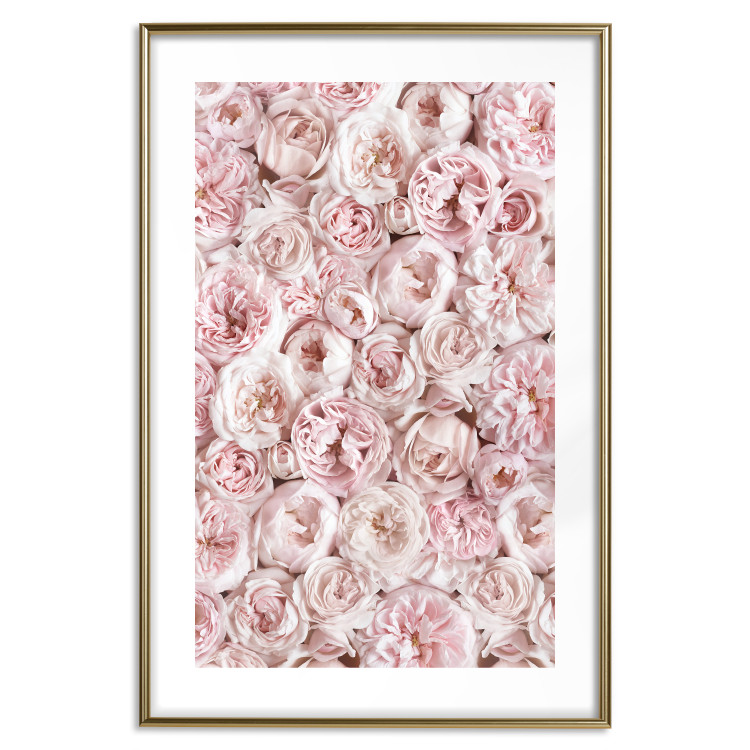 Wall Poster Garden Flowers - composition of pink flowers in a romantic motif 135587 additionalImage 15