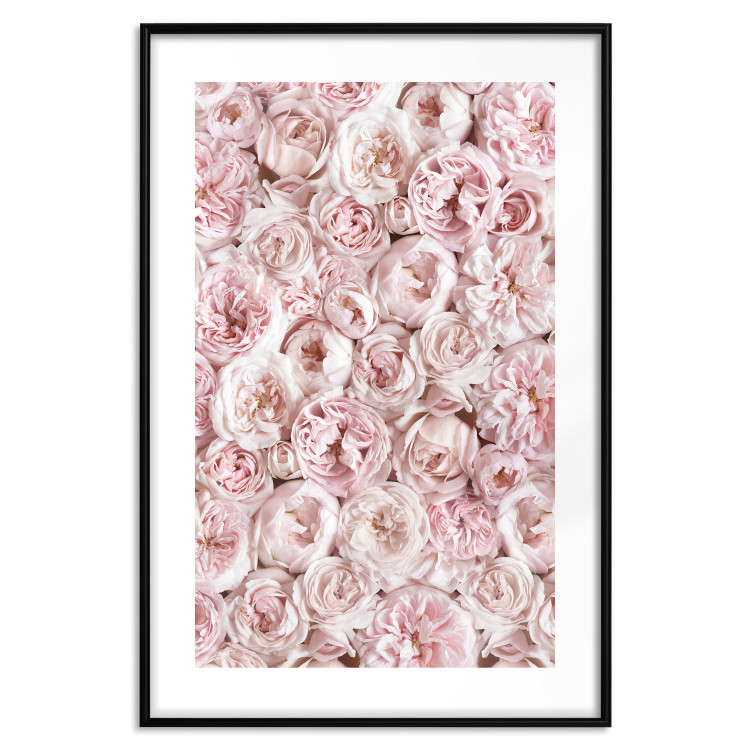 Wall Poster Garden Flowers - composition of pink flowers in a romantic motif 135587 additionalImage 16