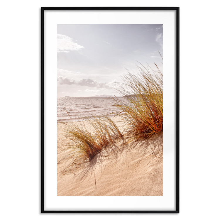 Wall Poster Afternoon Wind - seascape and sandy beach in summer 135887 additionalImage 19