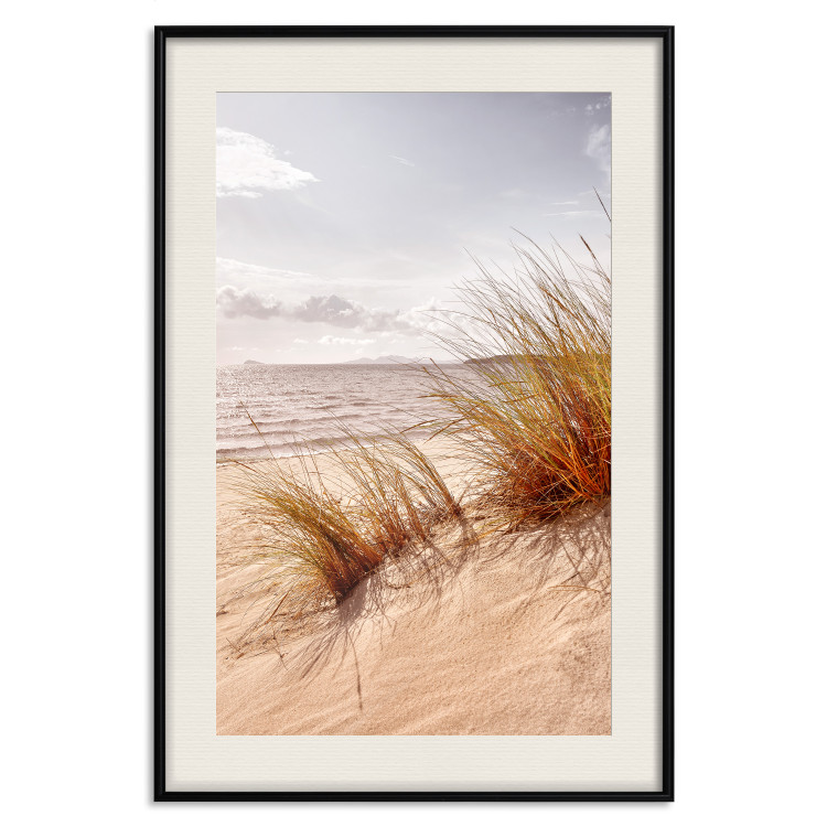 Wall Poster Afternoon Wind - seascape and sandy beach in summer 135887 additionalImage 17