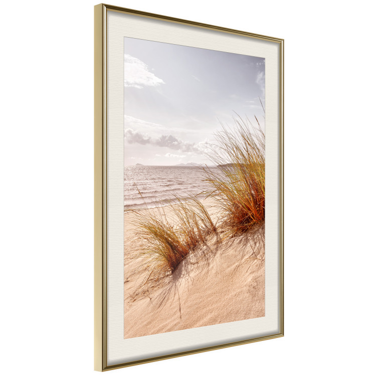 Wall Poster Afternoon Wind - seascape and sandy beach in summer 135887 additionalImage 3