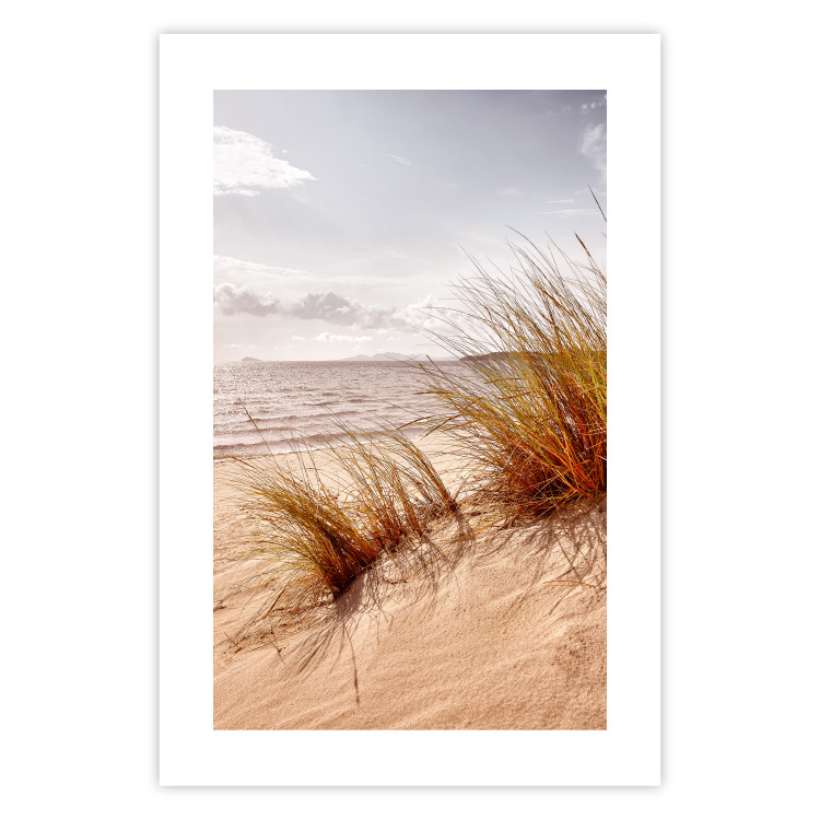 Wall Poster Afternoon Wind - seascape and sandy beach in summer 135887 additionalImage 13