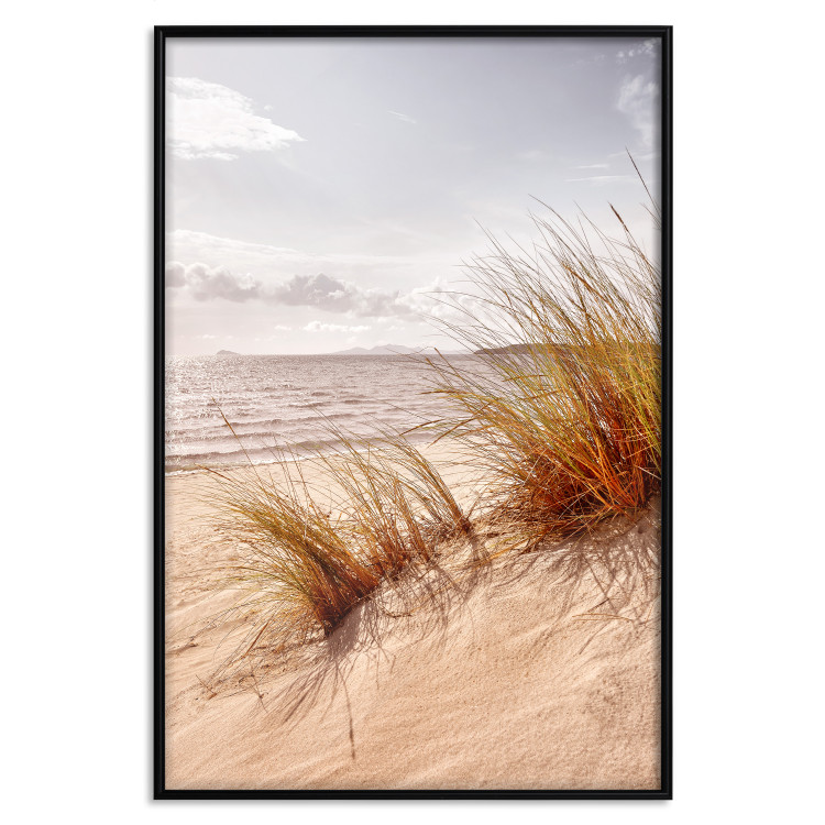 Wall Poster Afternoon Wind - seascape and sandy beach in summer 135887 additionalImage 12