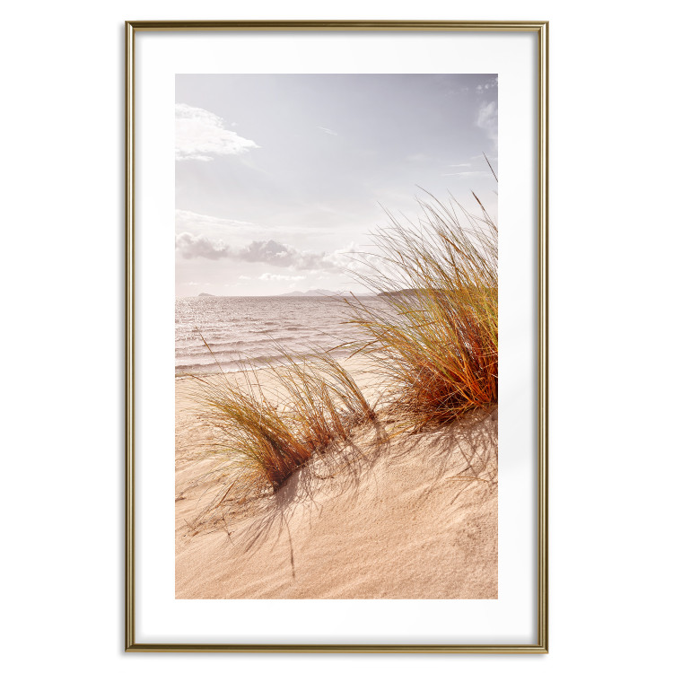Wall Poster Afternoon Wind - seascape and sandy beach in summer 135887 additionalImage 18