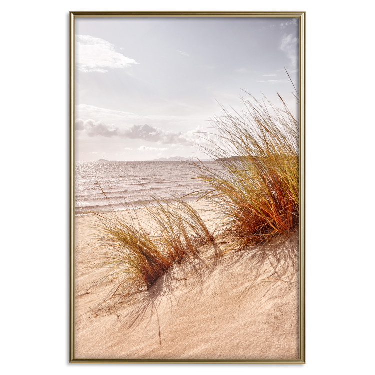 Wall Poster Afternoon Wind - seascape and sandy beach in summer 135887 additionalImage 11
