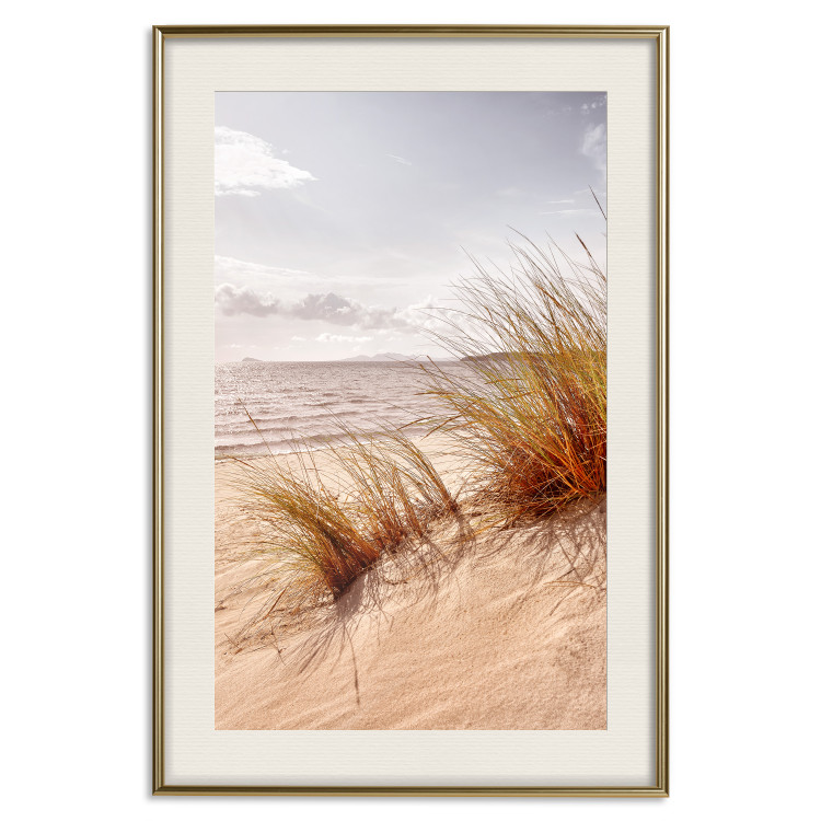 Wall Poster Afternoon Wind - seascape and sandy beach in summer 135887 additionalImage 16