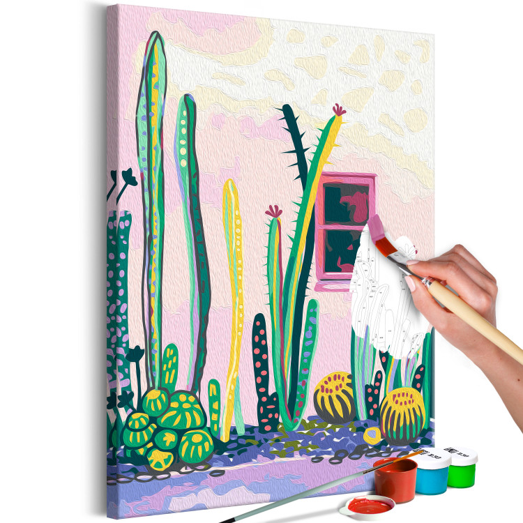 Paint by number Tall Cacti 136987 additionalImage 5