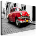 Large canvas print Cuban Classic Car (Red) II [Large Format] 137587 additionalThumb 3