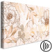 Canvas Art Print Flowers on Marble (1-piece) Wide - plants in shades of beige 138787 additionalThumb 6