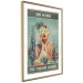 Wall Poster Be Kind to Your Mind - English texts and a woman among flowers 138887 additionalThumb 13