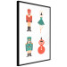 Wall Poster Christmas Tree Toys - Ballerina and Toy Soldiers in Festive Colors 149087 additionalThumb 11