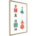 Wall Poster Christmas Tree Toys - Ballerina and Toy Soldiers in Festive Colors 149087 additionalThumb 3