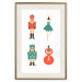 Wall Poster Christmas Tree Toys - Ballerina and Toy Soldiers in Festive Colors 149087 additionalThumb 24